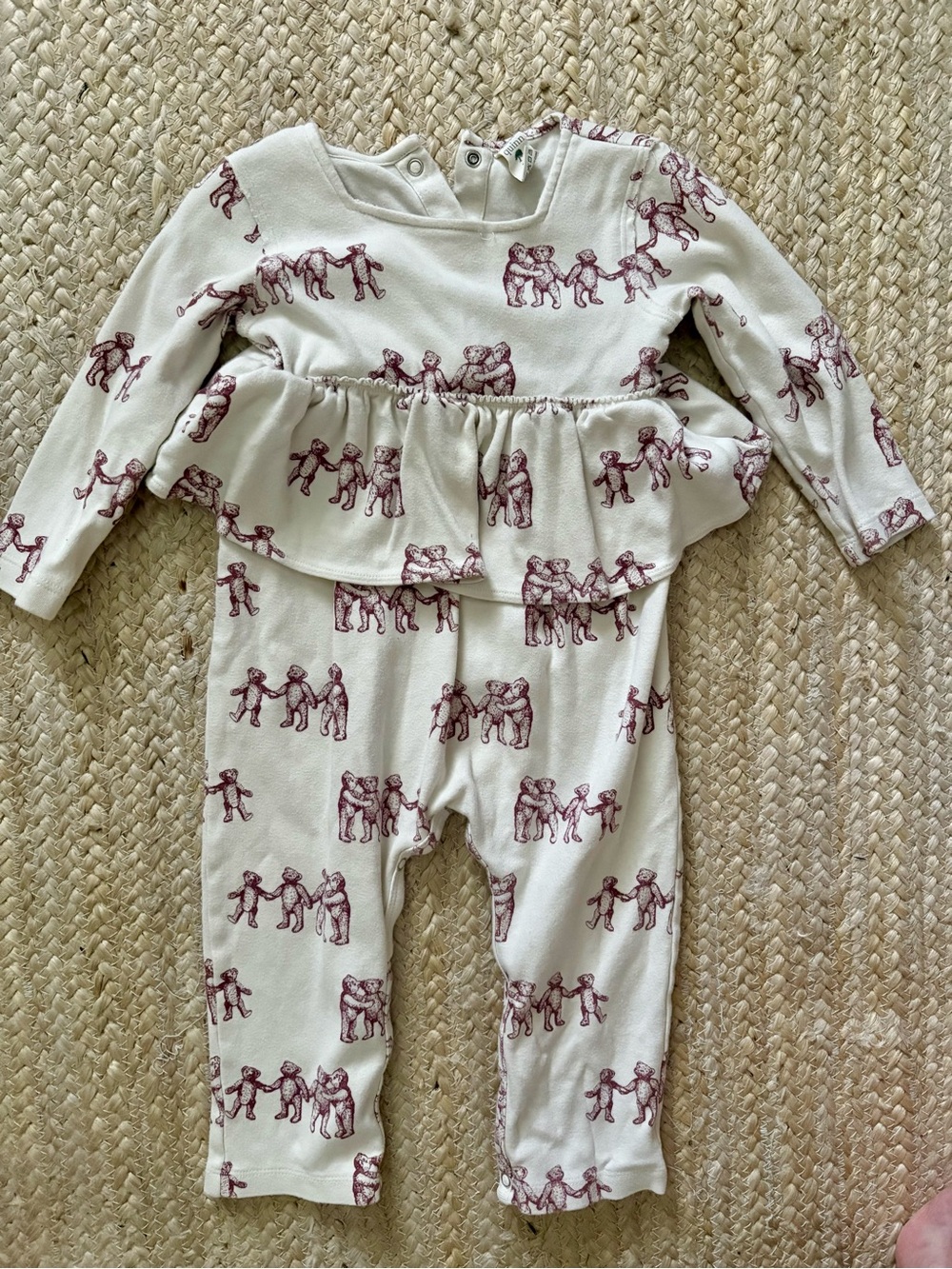 Kate Quinn Teddy Bear onesie